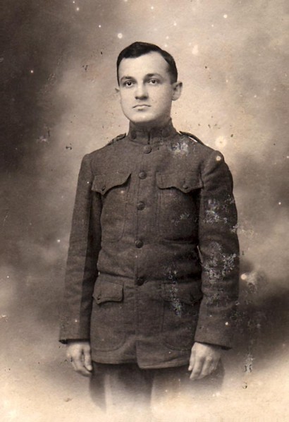 Granville Hacker in WWI uniform Granville Hacker in WWI uniform