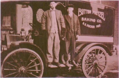 David Elmer Hocker and Pretzel truck