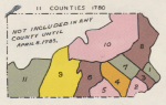 Pennsylvania Counties in 1780