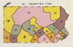 Pennsylvania Counties in 1790
