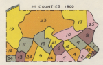 Pennsylvania Counties in 1800