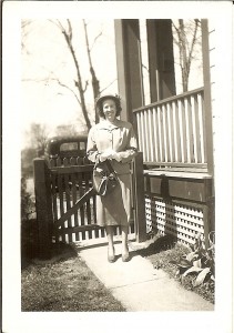 Betty Jean Hocker Easter 1949