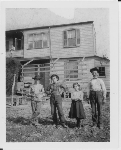 Albert C. Hocker and children