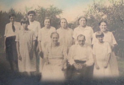 George W. Houdeshell and family