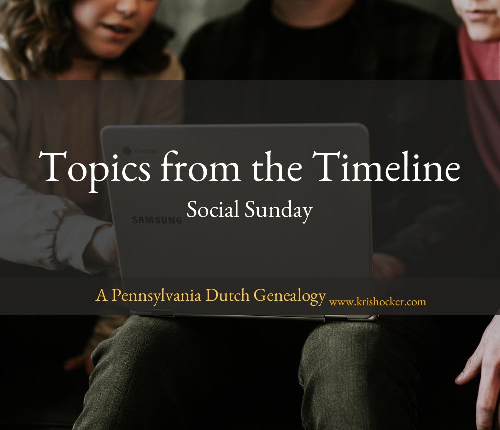 Social Sunday - Topics from the Timeline