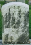Annie (Kissinger) Hacker gravestone