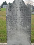 Catharina (Weidman) Wachter gravestone