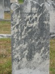 Christiana (Miller) Hacker gravestone