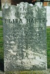 Eliza (Hacker) Lupold Hartz gravestone
