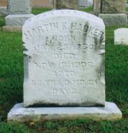 Martin Krieg Hacker gravestone