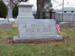 Gravestone of Earl M. and Mae E. Hacker