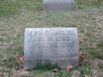 Gravestone of John G. Hacker (1833-1885)