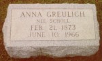 Anna (Scholl) Greulich (1873-1966)