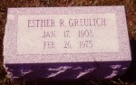 Esther R. Greulich (1908-1975)