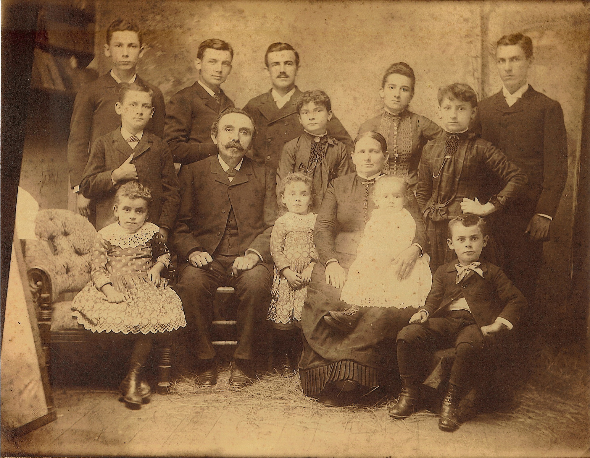 Charles Greulich family (c 1887)