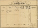 Karl Greulich's vaccination record