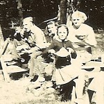 Hocker hunting camp, circa 1939