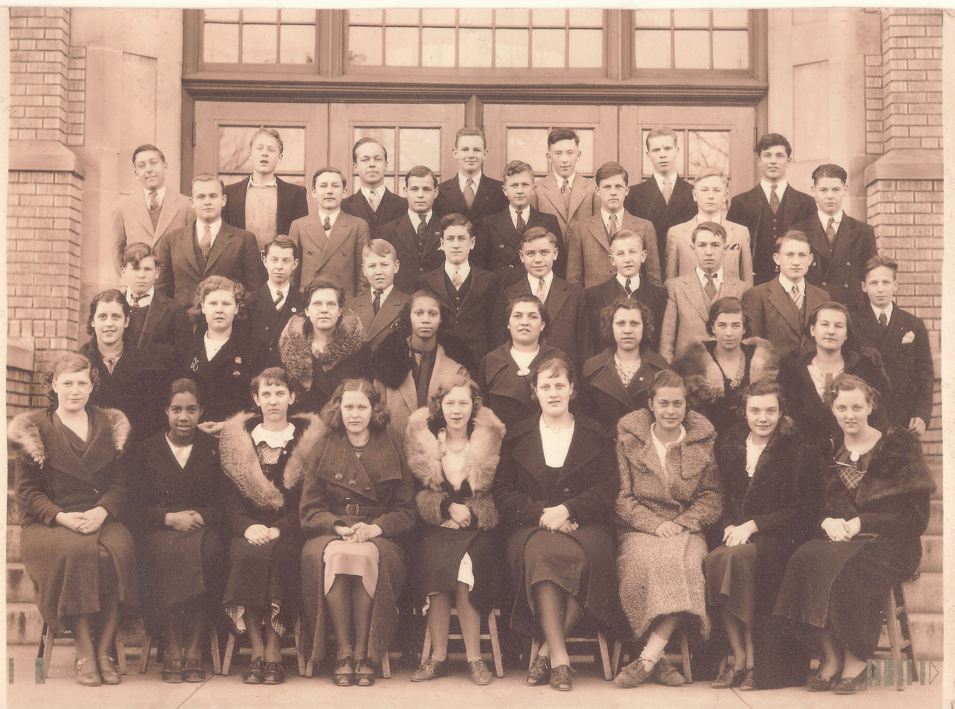 William Penn High School Class Photo, circa 1936