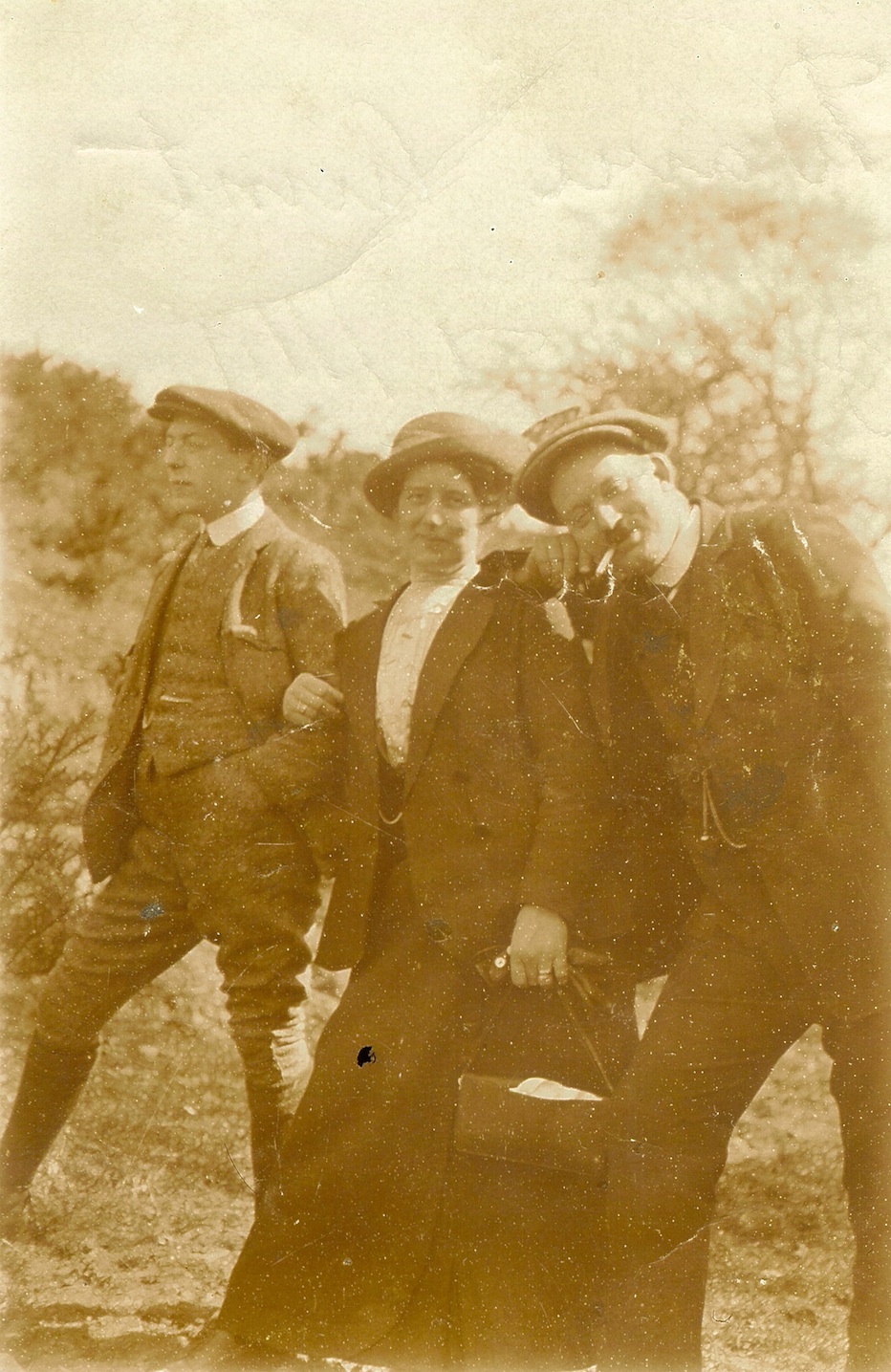 Davey, Aunt Jessie & my Willie