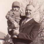 Edwin J. Wieder and grandson