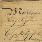 1830 Mortgage of Henry Snyder