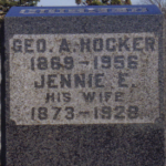 George A. and Jennie (Miller) Hocker