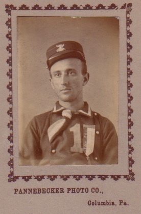 Unidentified baseball player