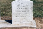 Sarah Frantz Gravestone