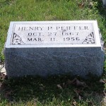 Henry Peiffer gravestone