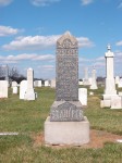 John & Sarah (Hocker) Stauffer gravestone