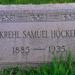 Krehl Samuel Hocker (1885-1935)