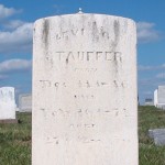 Levi Stauffer gravestone