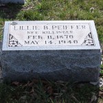 Lillie (Killinger) Peiffer gravestone