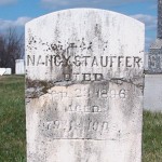 Nancy (Kettering) Stauffer gravestone