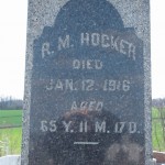 Rudolph M. Hocker gravestone
