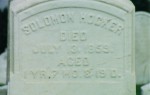 Solomon Hocker gravestone
