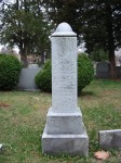 Charles C. & Carrie E. Hocker gravestone