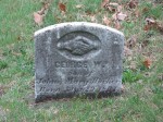 George William Hocker gravestone