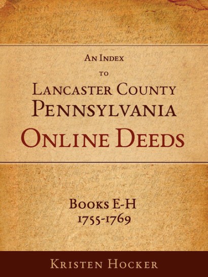 Lancaster County Deed Book E-H