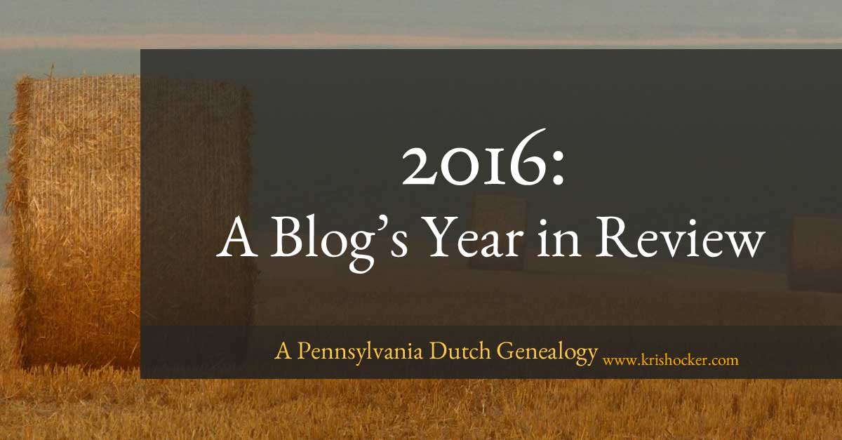 2016 A Blog's Year in Review