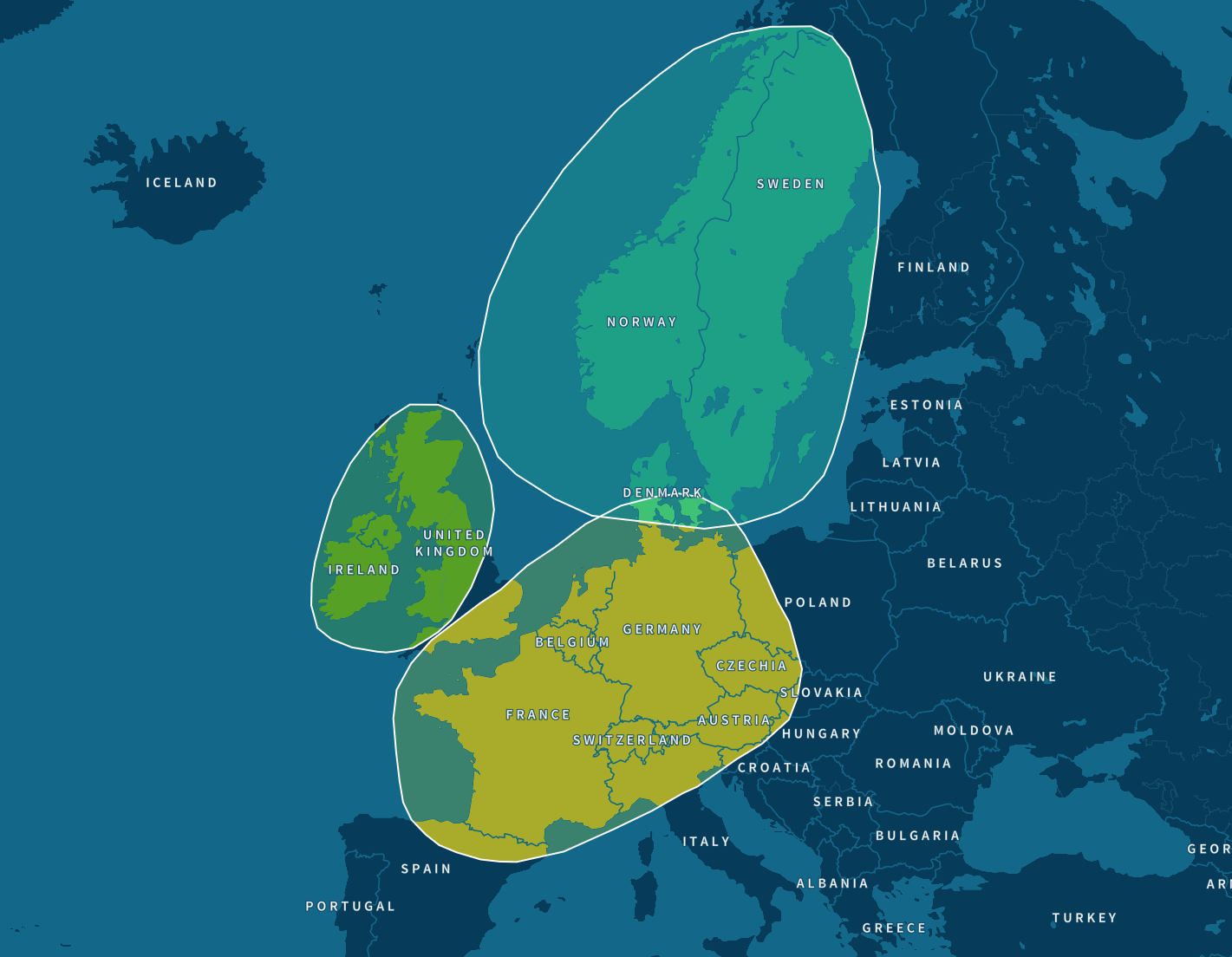 Ancestry Ethnicity Map