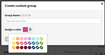 How to create an AncestryDNA custom group